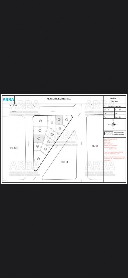 Lote multifamiliar en venta en San Bernardo