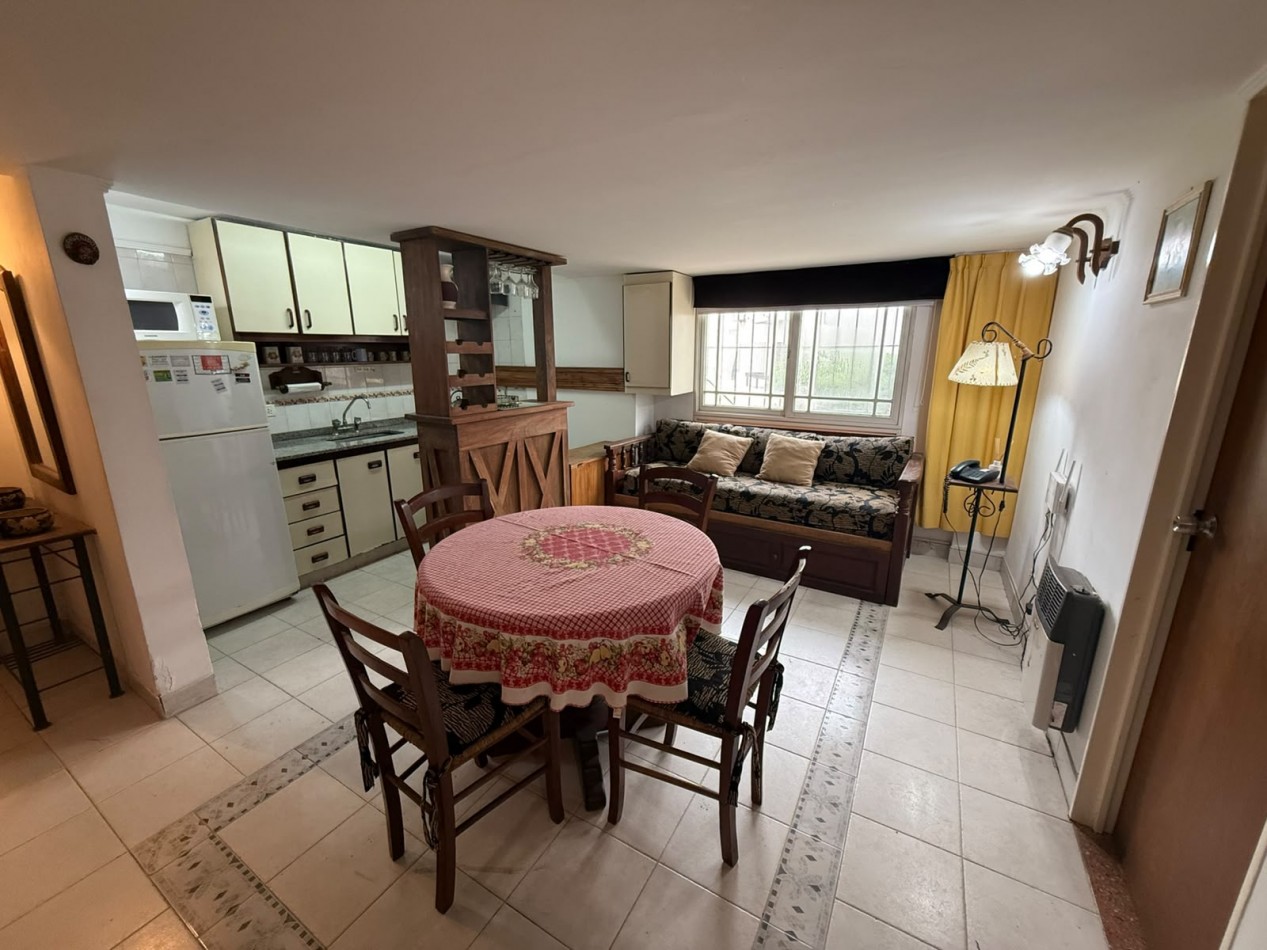 Departamento 2 ambientes en venta a 50 metros del mar en Pinamar