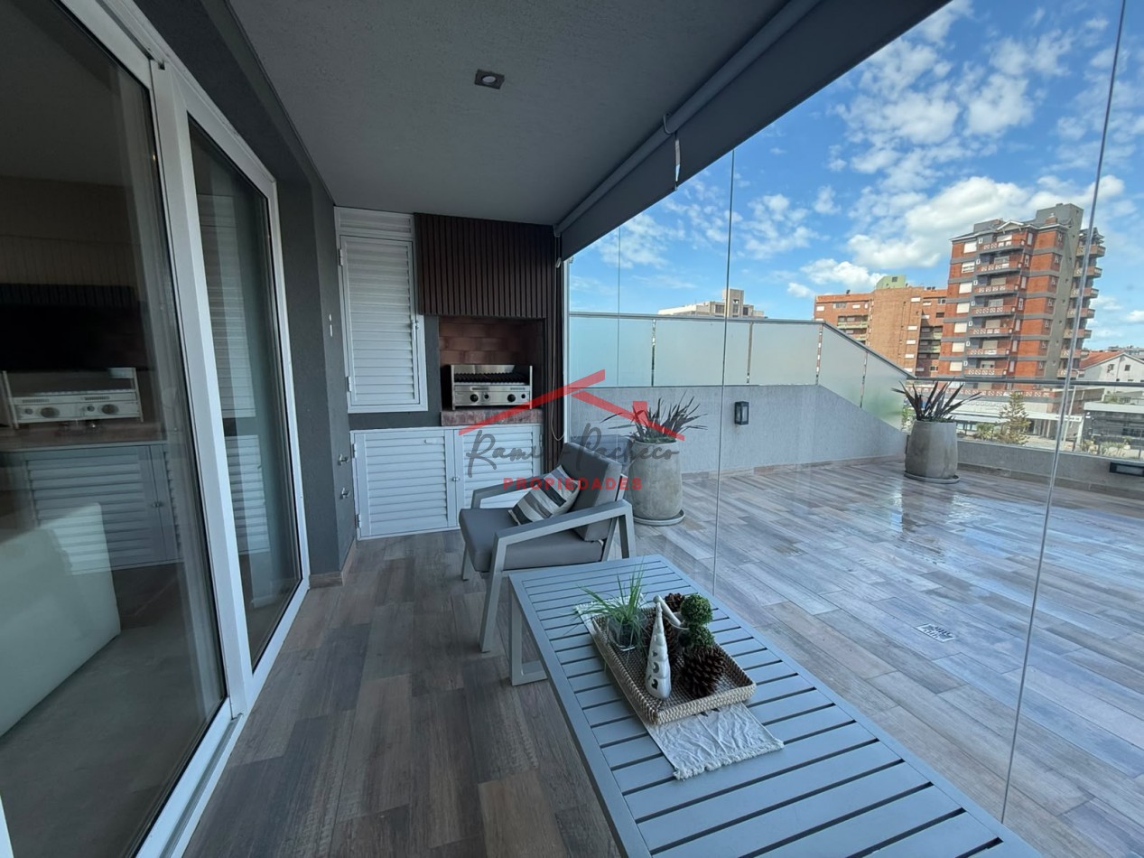 Departamento unico en Pinamar con vista al mar