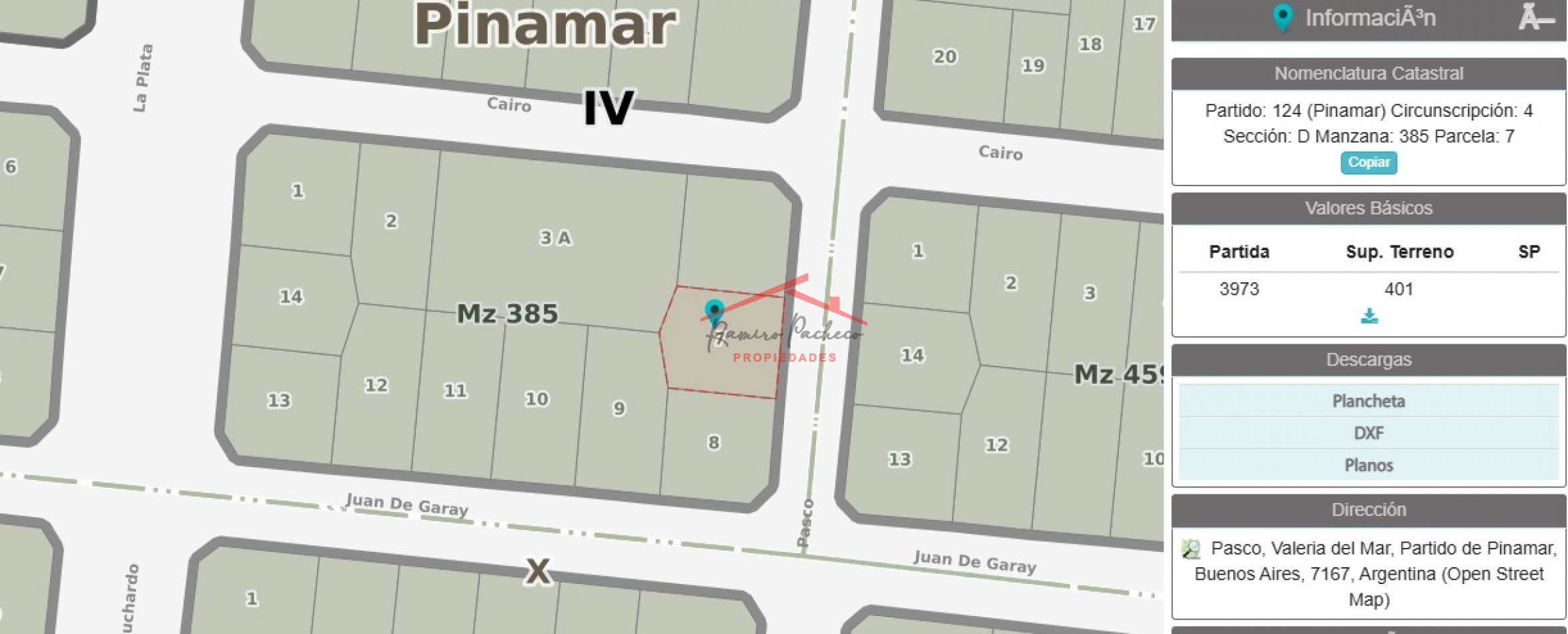 Lote en venta en Ostende 