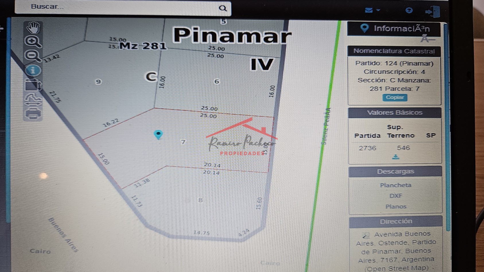 Lote en venta en Ostende Pinamar