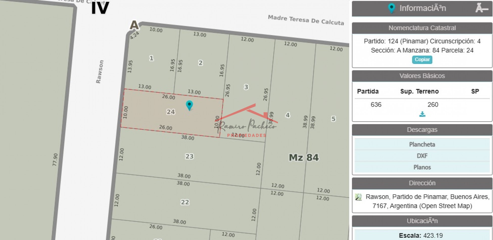 Lote en venta en Ostende