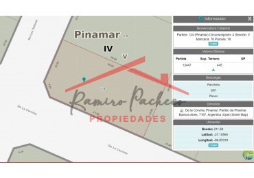 Lote multifamiliar en Pinamar zona industrial en venta