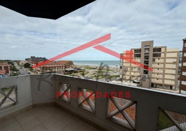 Se vende departamento tres ambientes en pinamar con vista al mar
